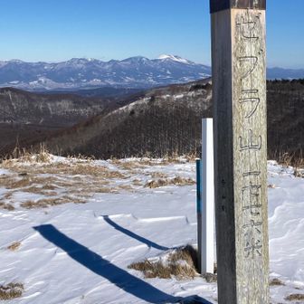 ゼブラ山山頂。
