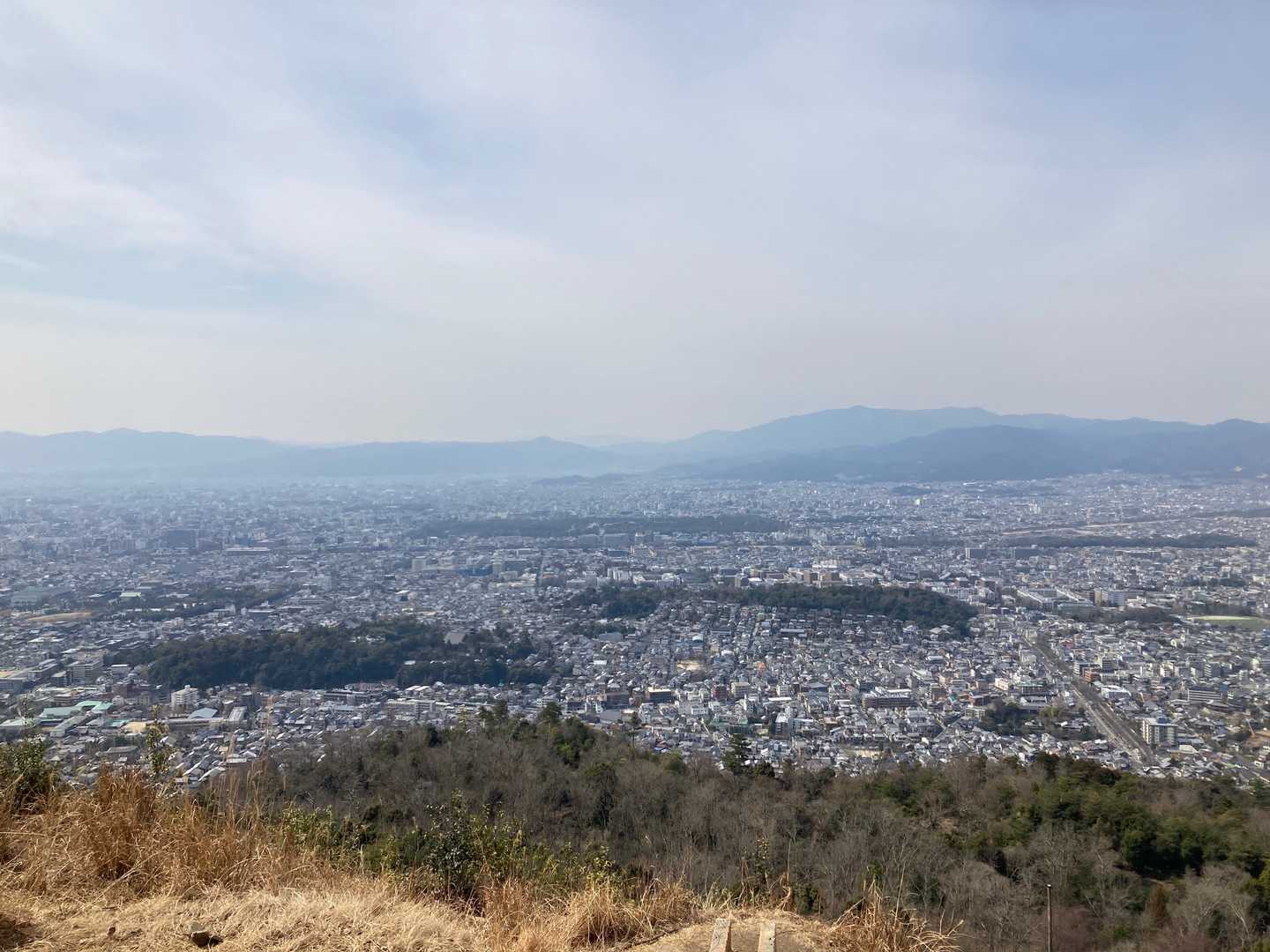 山科駅-大文字山-八神社登山口 縦走コースの写真