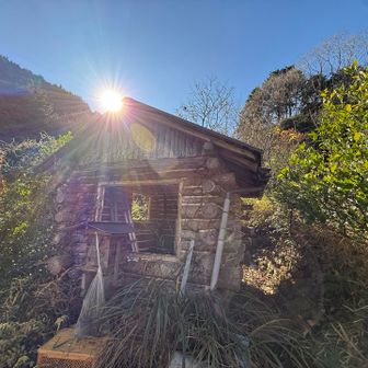 一級建築士の方自作の小屋　