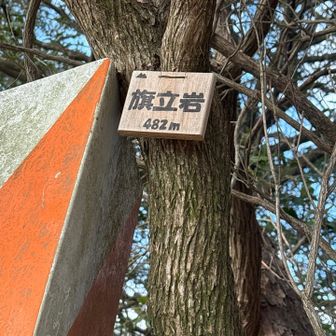 旗立岩🪨482m