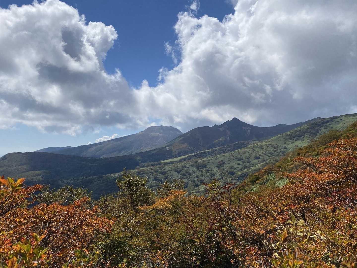 旧白河高原スキー場登山口-赤面山-前岳 往復コースの写真