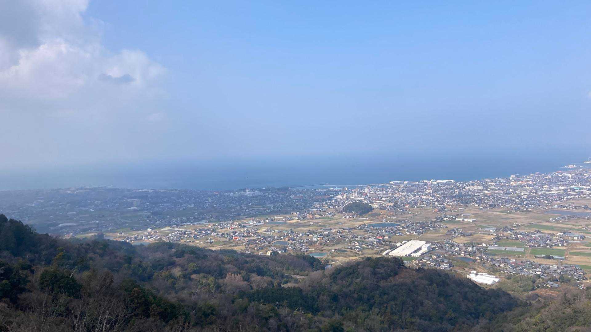 　　　　　谷上山第二展望台から