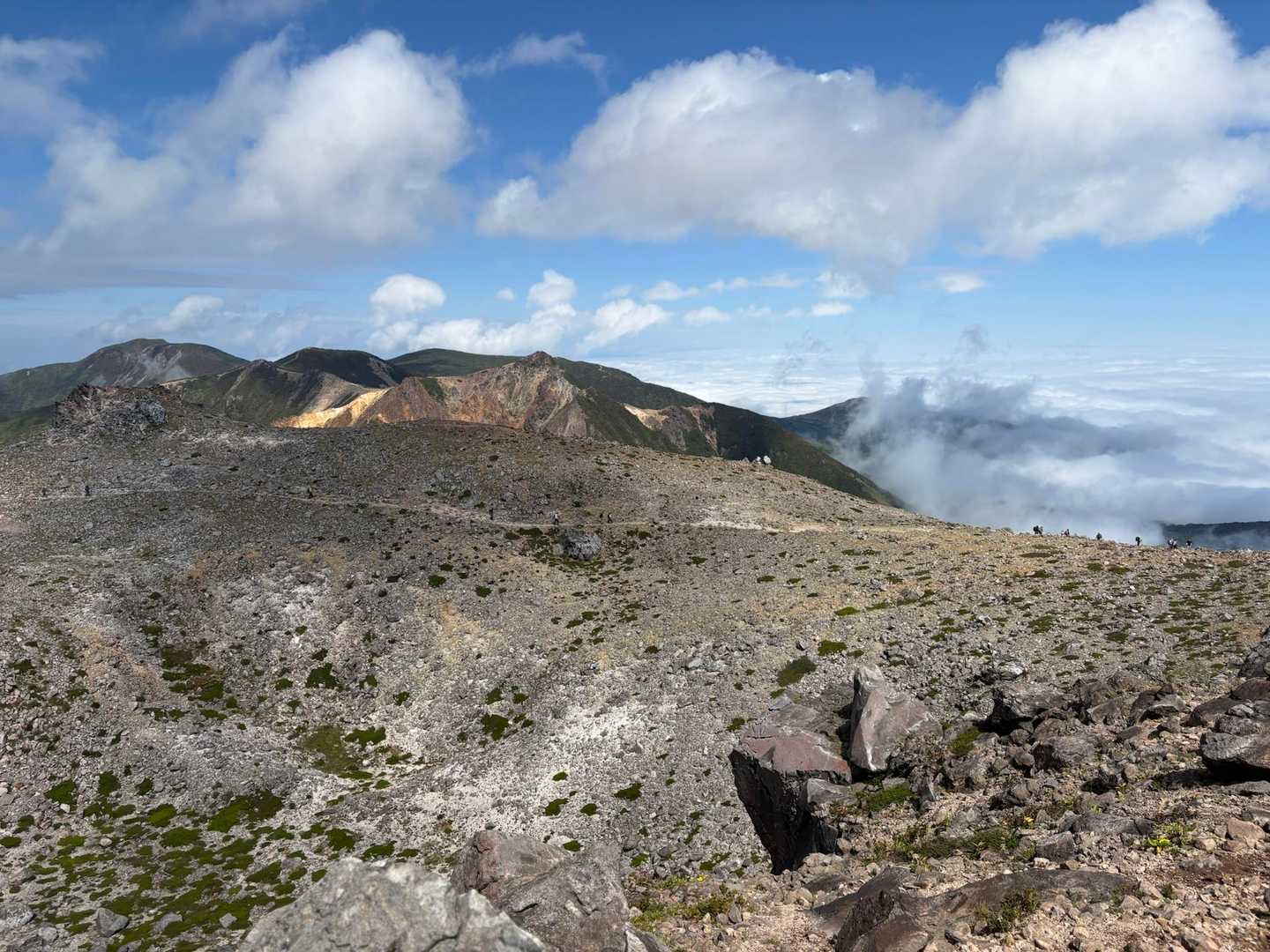 峠の茶屋登山口-朝日の肩-朝日岳-茶臼岳 周回コースの写真