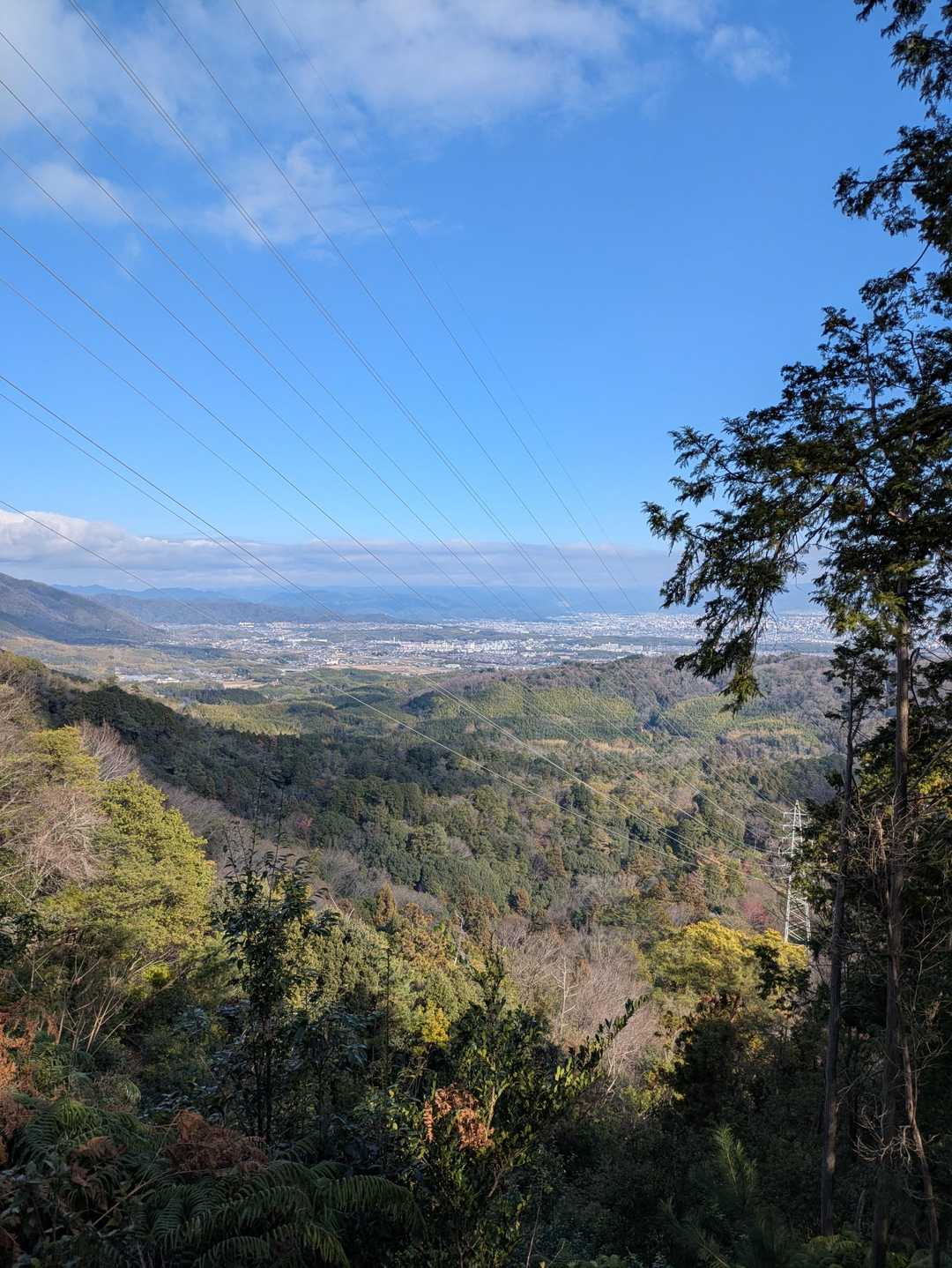大山崎駅-酒解神社-天王山-天王山ハイキングコース入口-釈 縦走コースの写真