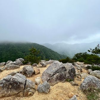 さてさて下山は...