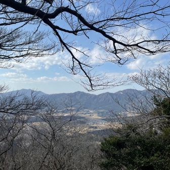 難台山から西方を望めます

連なる筑波連山🤩

