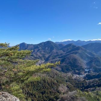 高畑山と倉岳山