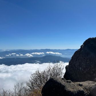 南峰山頂からの眺望