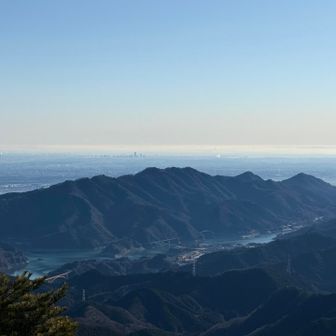 恐る恐る😱登った展望台からの眺望👀