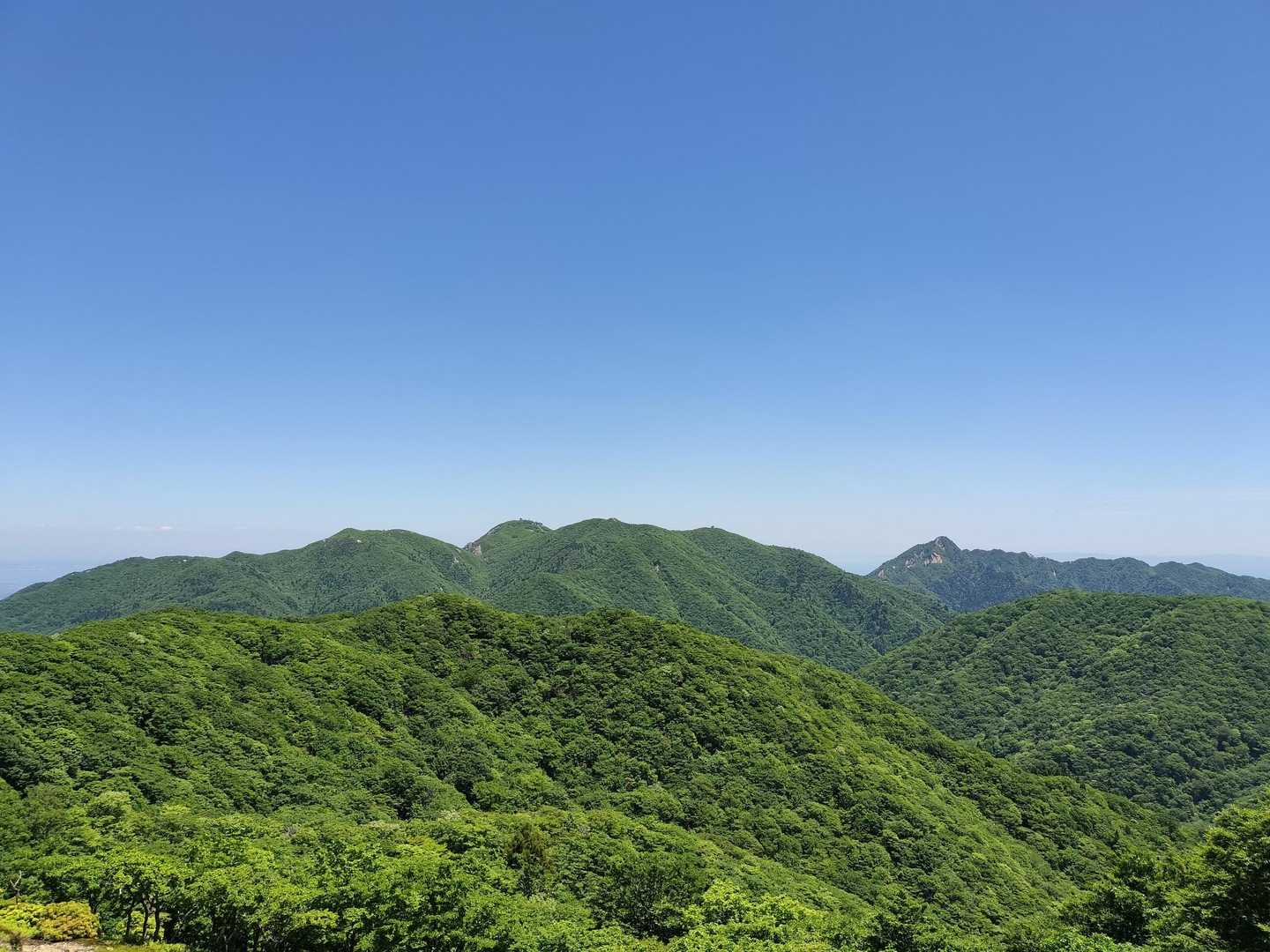御在所岳と鎌ヶ岳