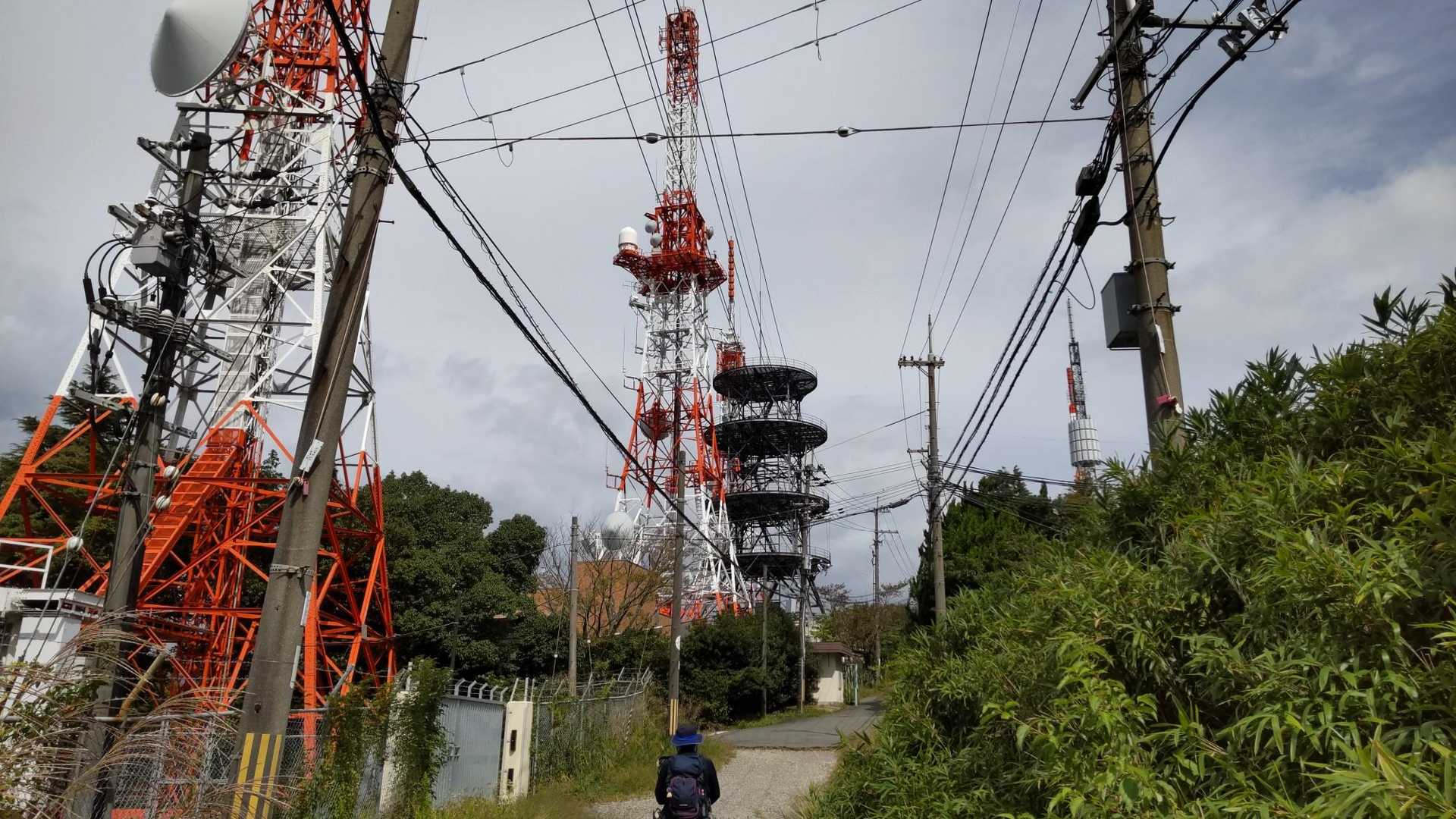電波塔が見えてきた
もうちょっと