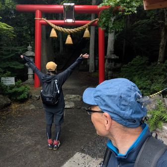 ありがとうございました！
姫にしては初登山でダブルヘッダー！頑張ったー！