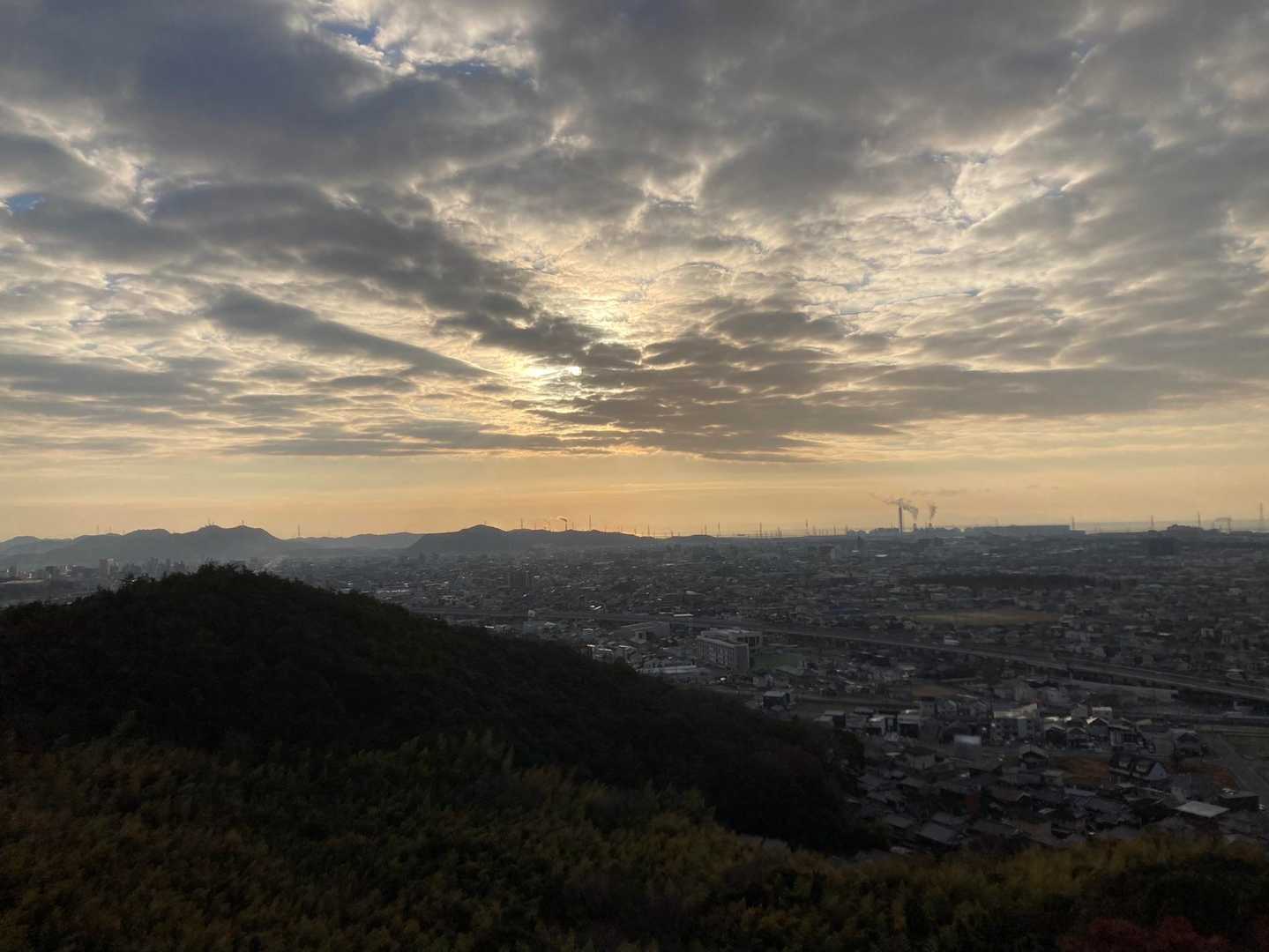 苫編登山口-苫編山-山崎山-山崎山登り口 縦走コースの写真