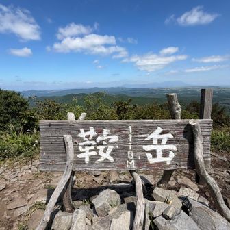 鞍岳山頂
たくさんの人で賑わっていました🎶