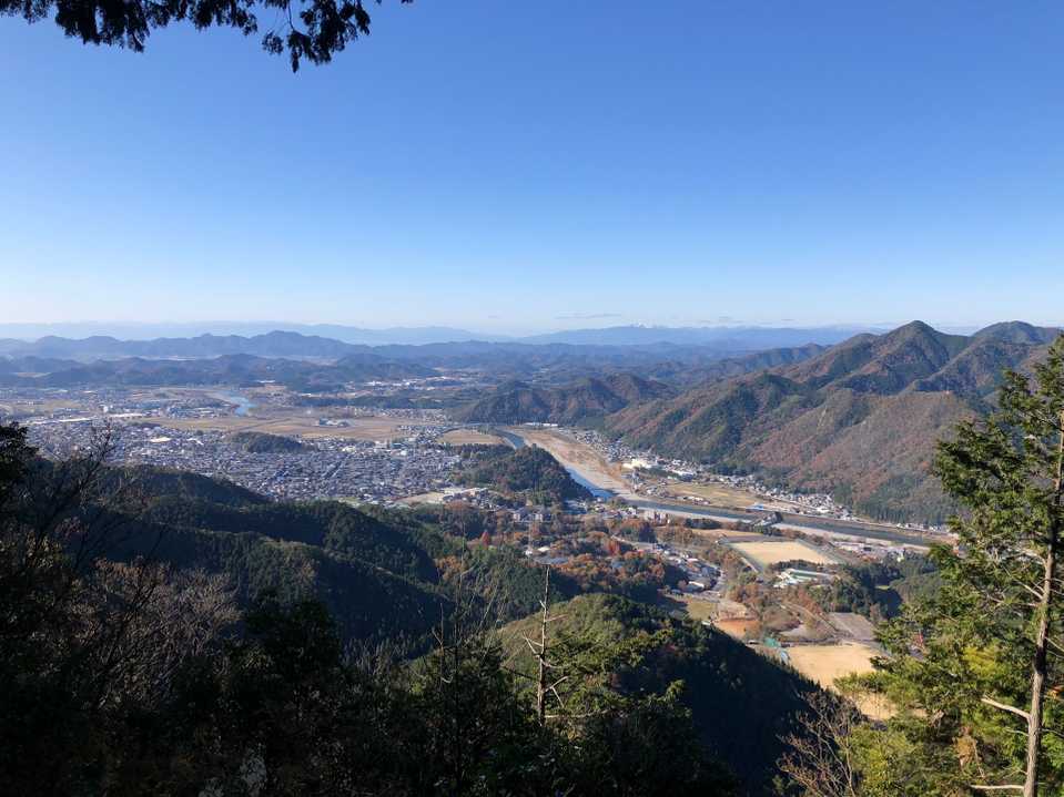 山頂からの眺望