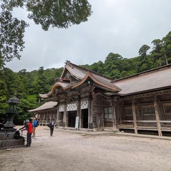 大神山神社奥宮にも参拝。