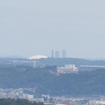 ドームも見える