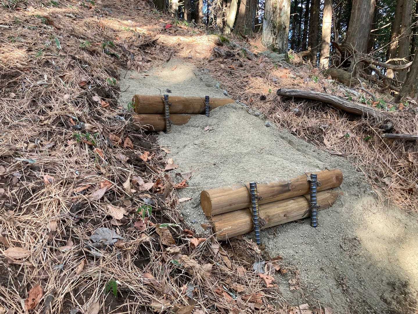 登山道の補修もしっかりされています！