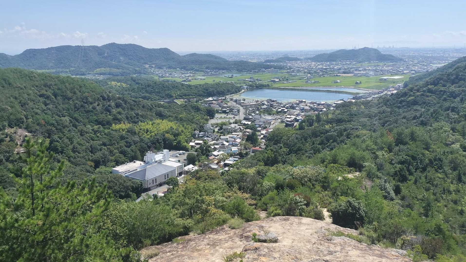 かなり登ってきました。風が気持ち良いです！