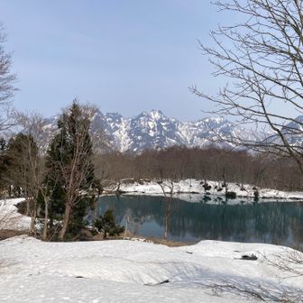 白池まできました。