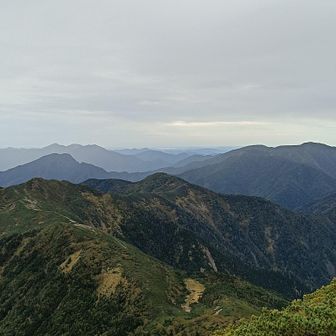 いい稜線だね〜