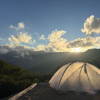 テント場の景色も良かったです！
