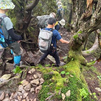 水ノ塔山へ向かう