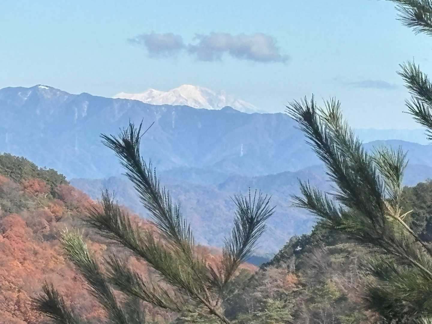 御嶽山も見えた