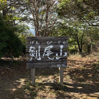 剣尾山山頂