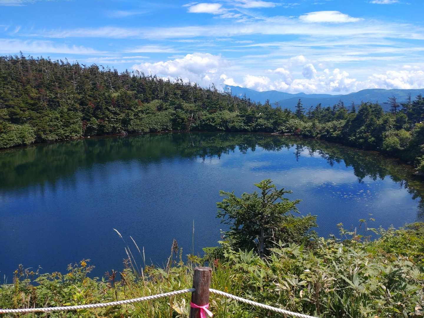 八幡平登山口-めがね沼-八幡平-源太森-見返峠 周回コースの写真