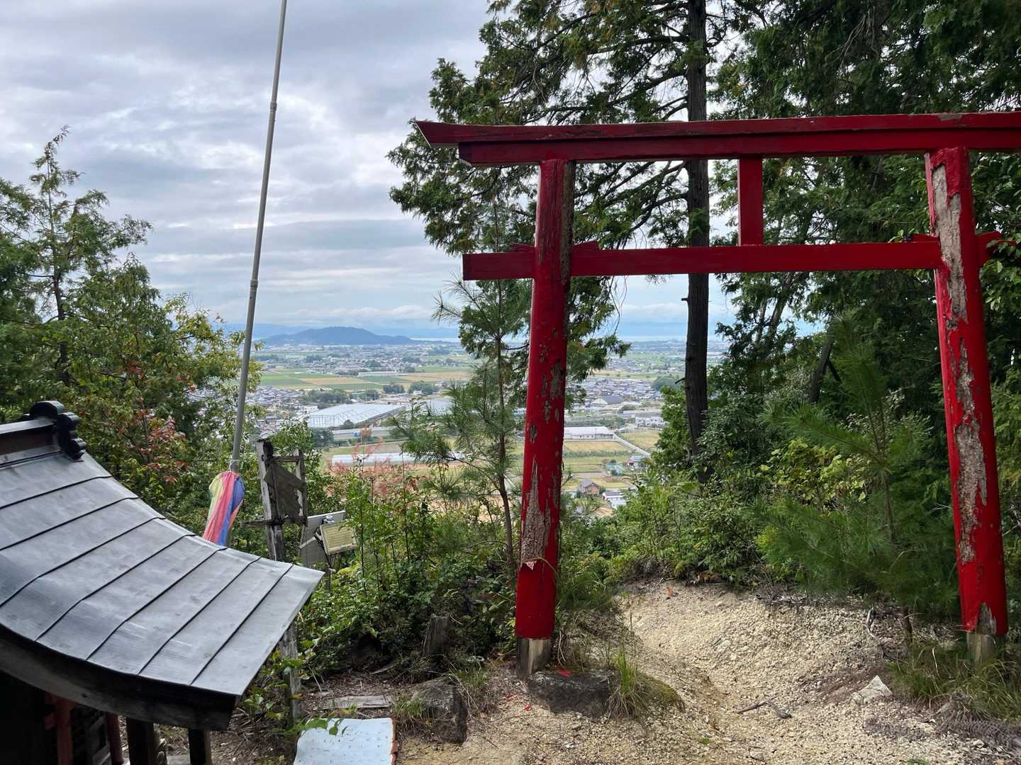 正楽寺山 往復コースの写真