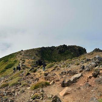 火山の景色。非日常感があってよき。