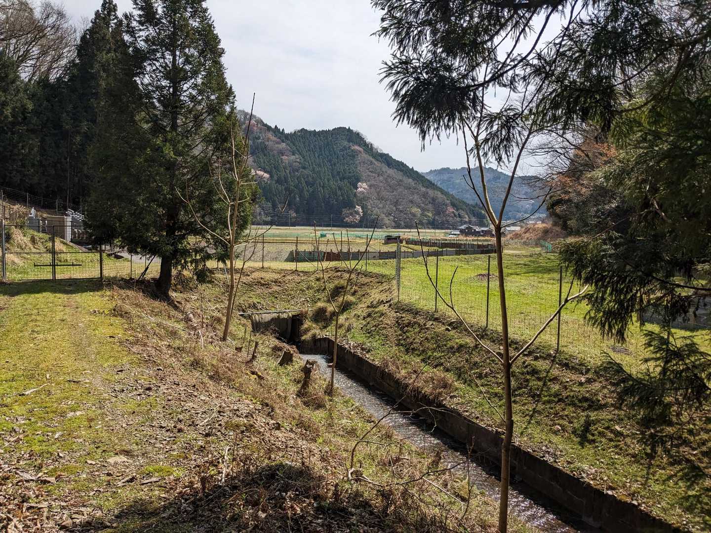 　　里まで戻ってきました

さぁ～ここから
　　　駐車場🅿🚙へ戻ります

汗💦だくになりながら小倉地区を歩いていると
御婦人に「ひと休みしてください」とコミュニティセンター玄関のベンチを勧めてくれました
ありがとうございました😊