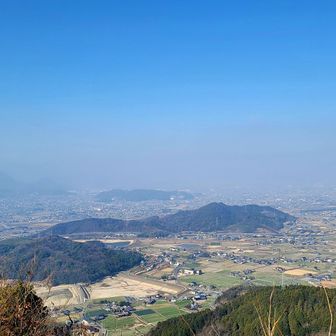 少し靄がかかっているけど、いい眺め💙