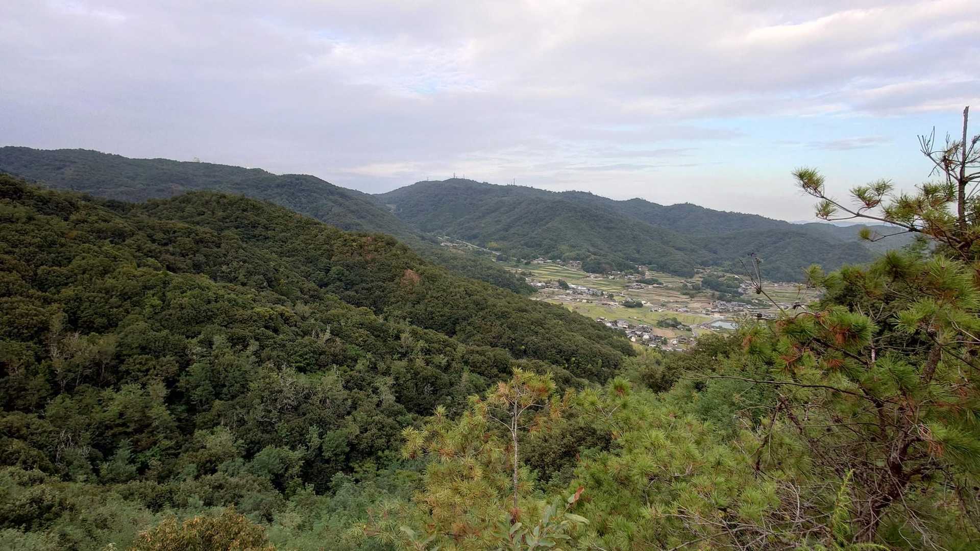 丁場跡岩場からの眺望🙌