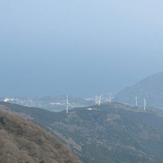 南方の景色
風車が見える