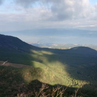 鳥甲山 頂上先の展望所