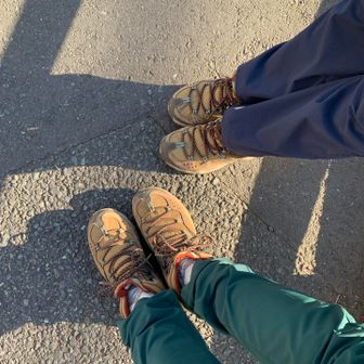 お揃いのシューズでまた登ろう‼️