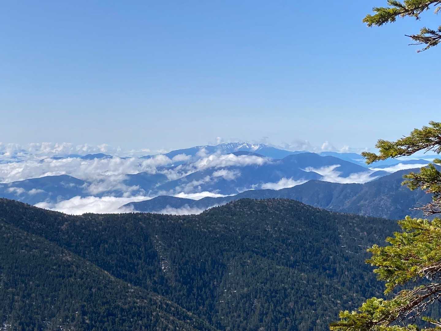 徳沢登山口-長塀山 往復コースの写真
