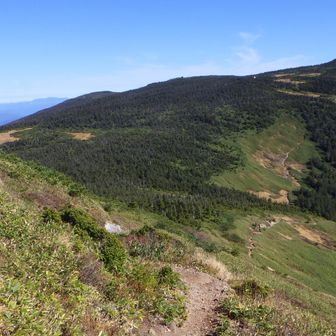 一度下ってから西吾妻山へ