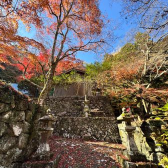 おぉぉ‼️本日の目的地
第十経塚「大威徳寺 法師品」🙏