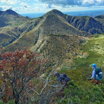 それにしても

絶景かな‥✨



こうして

尖峰を背に

山しか見えない景色の中を

降りているとき‥


わたしは

ピラミッド峰を背に

カムエクとカールを見つめながら

降りているような

夢のような感覚を

味わっていました。



いや、

尖峰が尖っているのだから

カムエクを
背にしているのか‥　

現実と
妄想の狭間にいます


ヽ(´ｴ`)ﾉ　　　笑　笑　笑