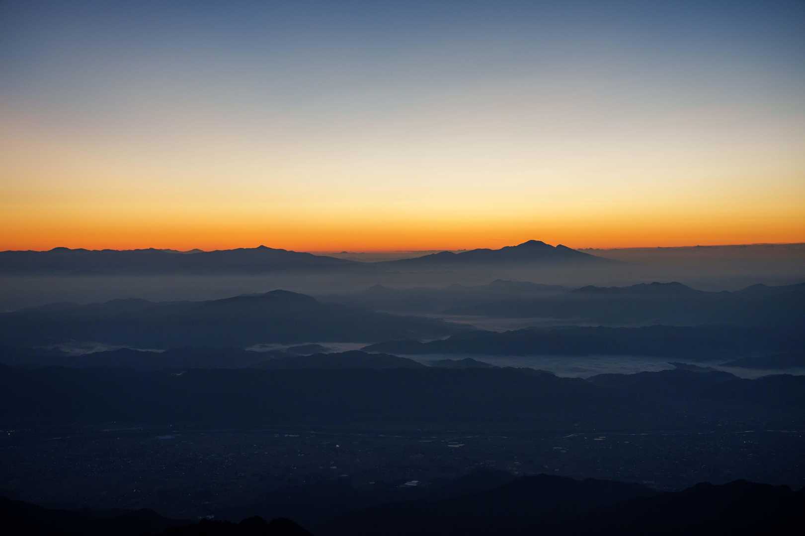白沢登山口-大凪山-餓鬼岳-餓鬼のコブ-唐沢岳 往復コースの写真