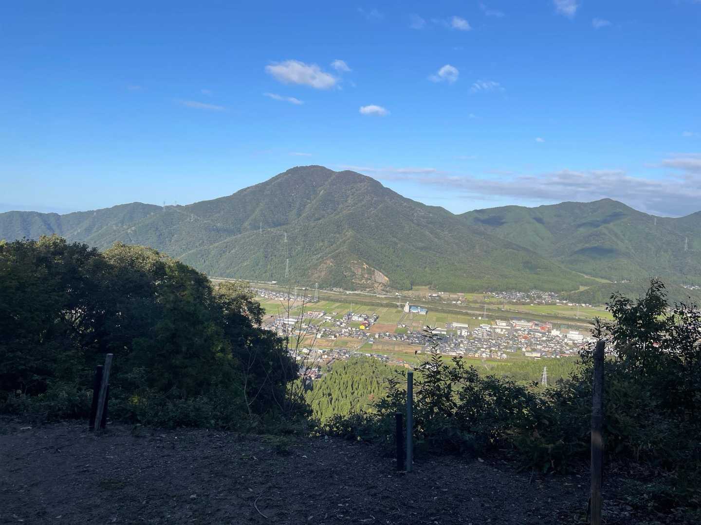 日野山がドーン！