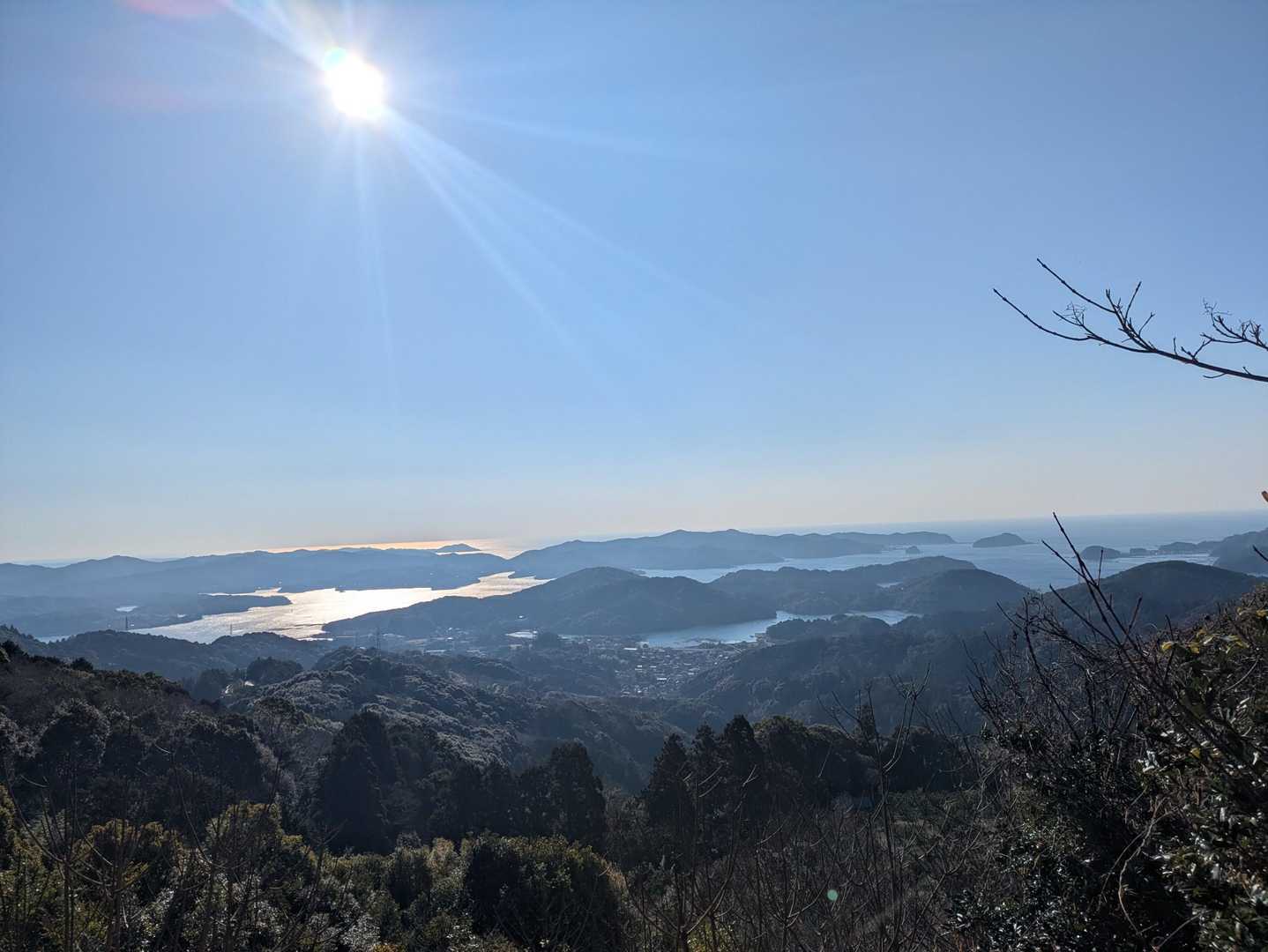 龍仙山 往復コースの写真