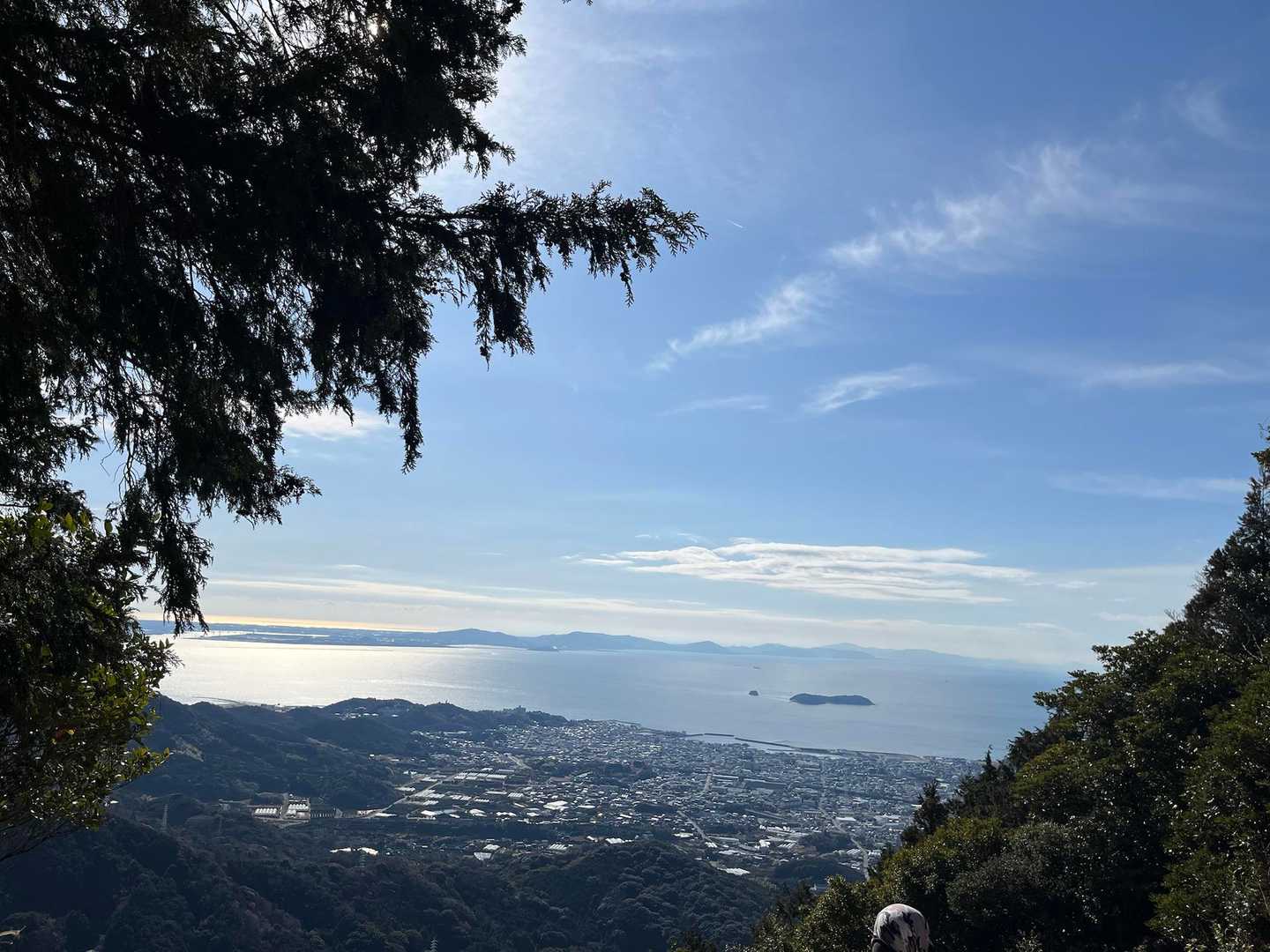五井山山頂から
