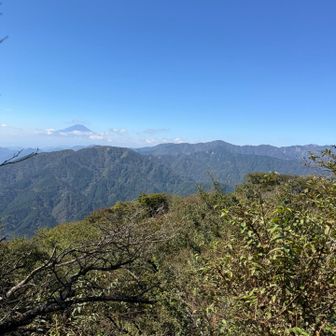 表尾根が綺麗に見える⛰️