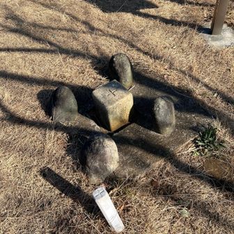 これが日本最古の一等三角点の一つだそうです