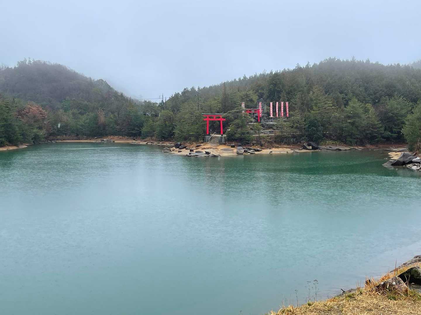 鬼城山ビジターセンター登山口-六道峠-龍泉寺-龍王山-三光 縦走コースの写真
