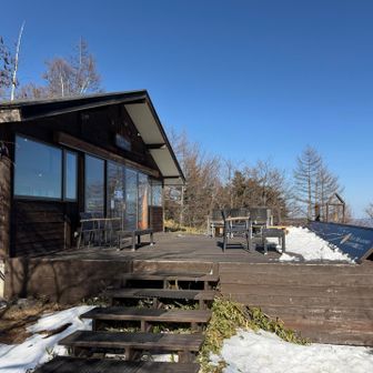 しばし休憩
トイレも借りる